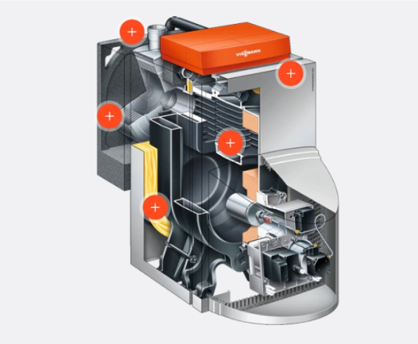 Viessmann Vitorondens 200-T Котельная автоматика #2